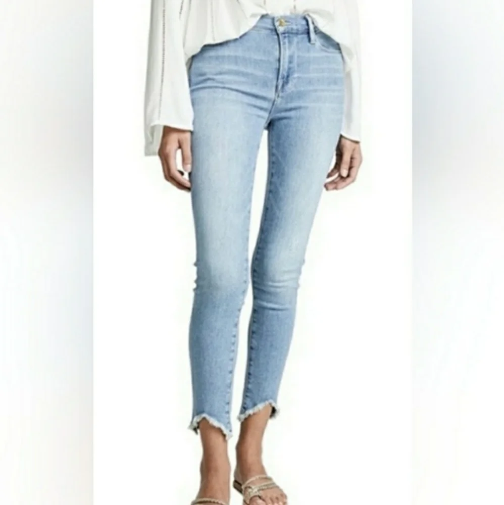 Frame le high skinny crop 32